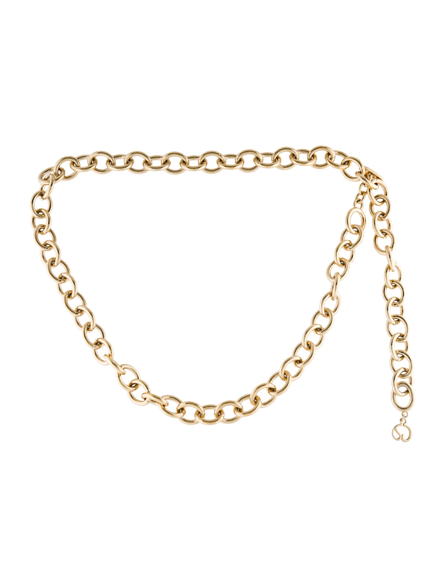 St. John Skinny Metal Waist Belt