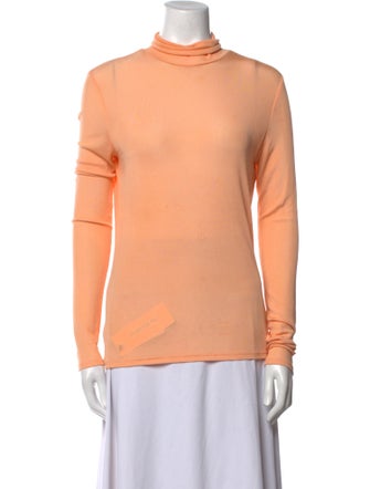 St. John Mock Neck Sweater