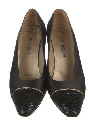 St. John Satin Pumps