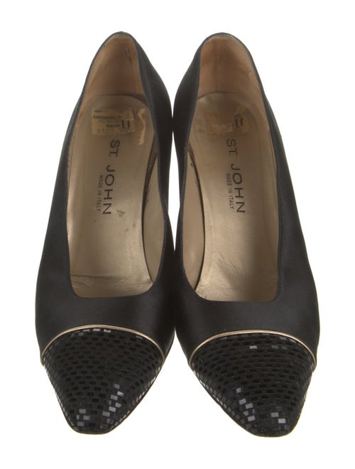 St. John Satin Pumps