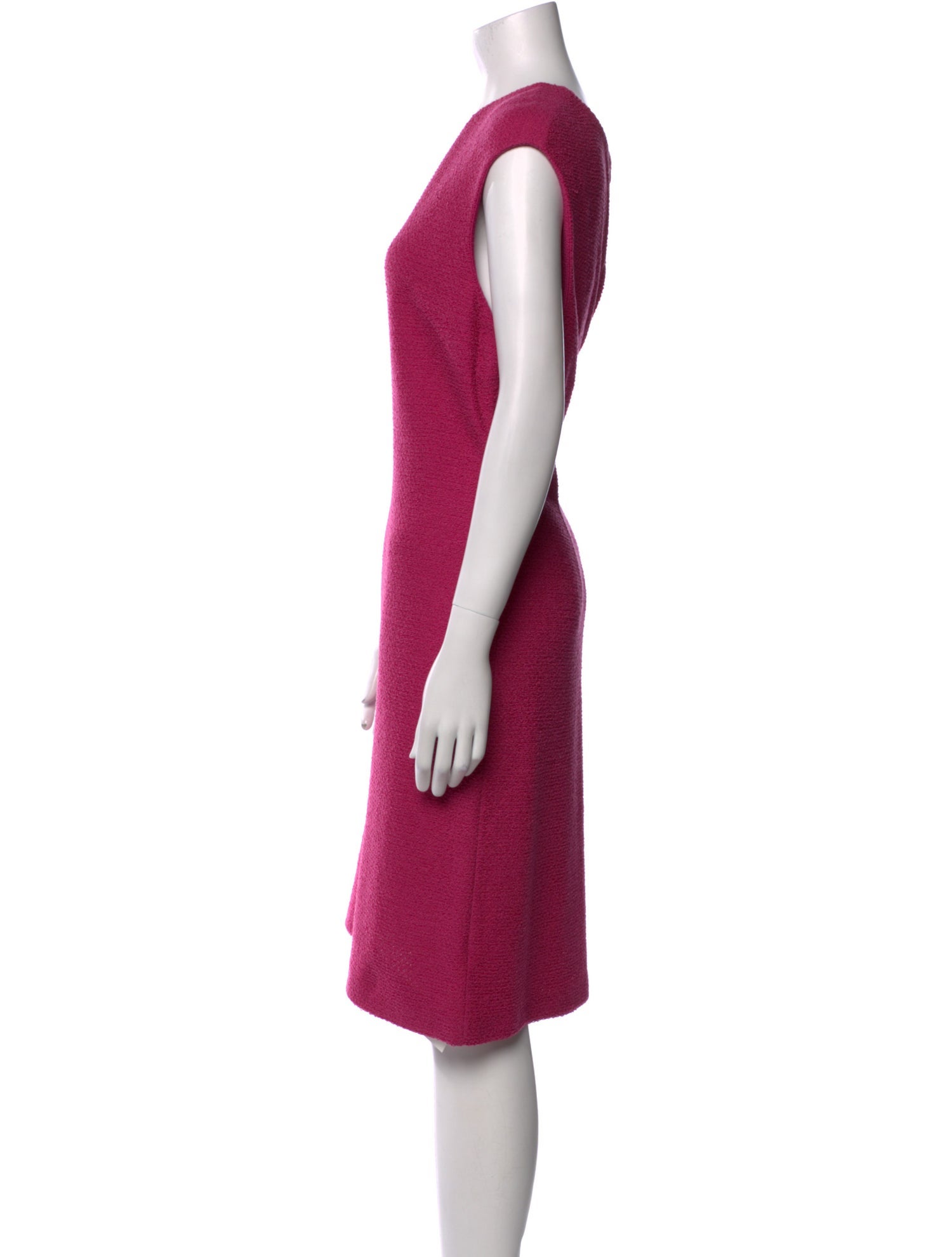 St. John V-Neck Knee-Length Dress w/ Tags