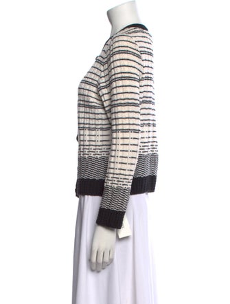St. John Wool Striped Sweater