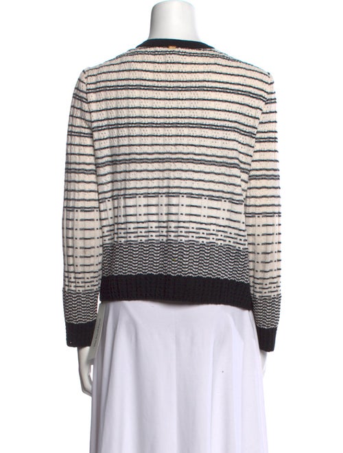 St. John Wool Striped Sweater