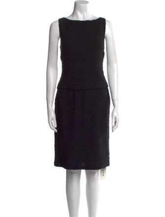 St. John Wool Knee-Length Dress