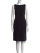 St. John Wool Knee-Length Dress