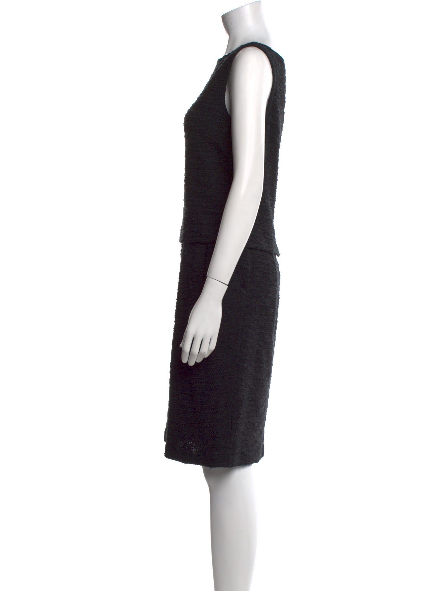 St. John Wool Knee-Length Dress