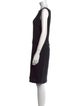 St. John Wool Knee-Length Dress