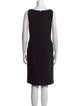 St. John Wool Knee-Length Dress