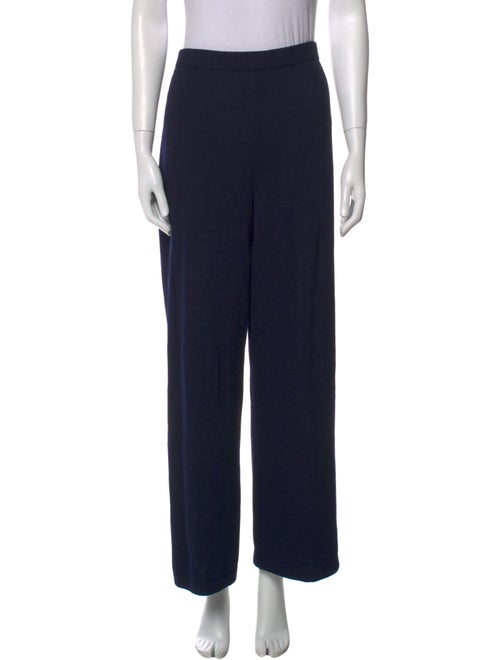 St. John Caviar Wide Leg Pants