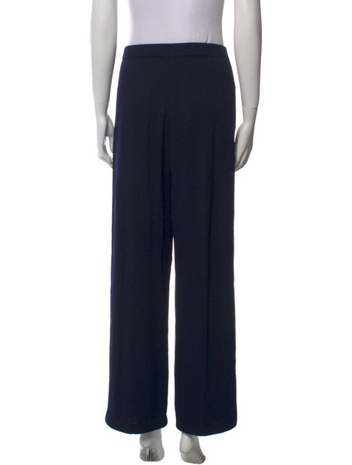 St. John Caviar Wide Leg Pants