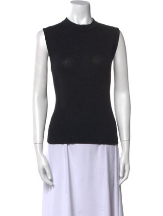 St. John Wool Crew Neck Top