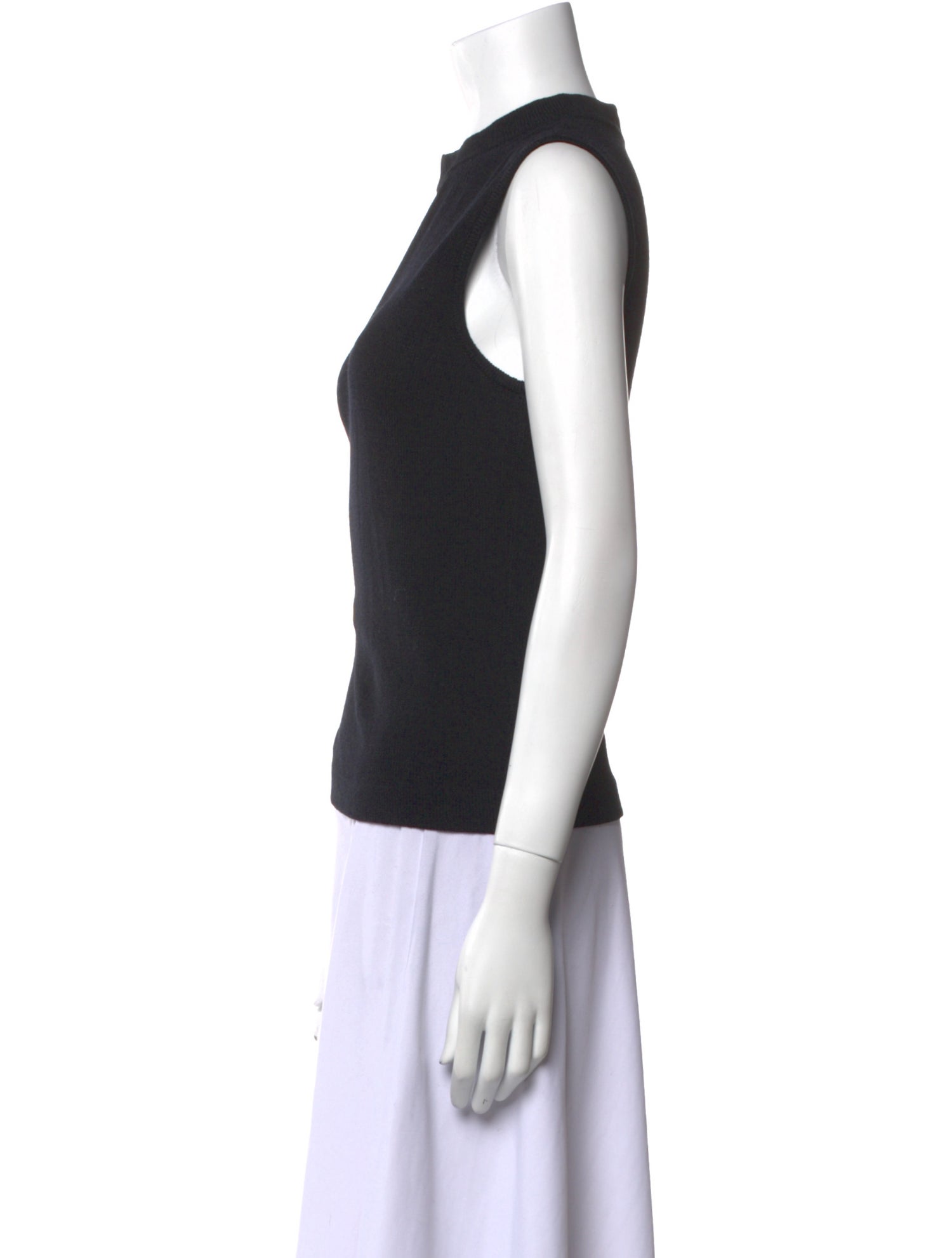 St. John Wool Crew Neck Top