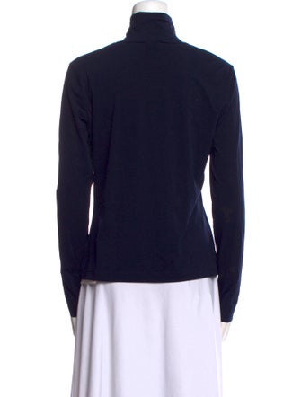 St. John Turtleneck Long Sleeve Sweatshirt