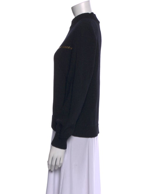 St. John Mock Neck Sweater