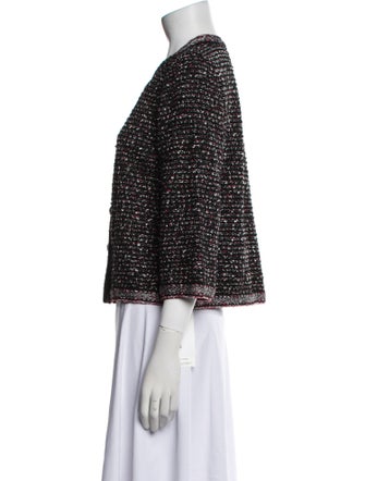 St. John Tweed Pattern Evening Jacket