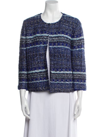 St. John Tweed Pattern Jacket