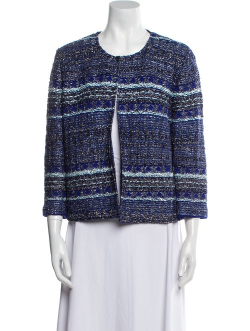 St. John Tweed Pattern Jacket