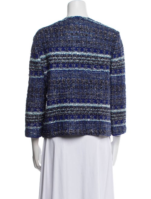 St. John Tweed Pattern Jacket