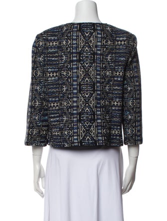 St. John Nylon Tweed Pattern Evening Jacket