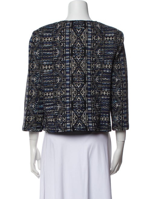 St. John Nylon Tweed Pattern Evening Jacket