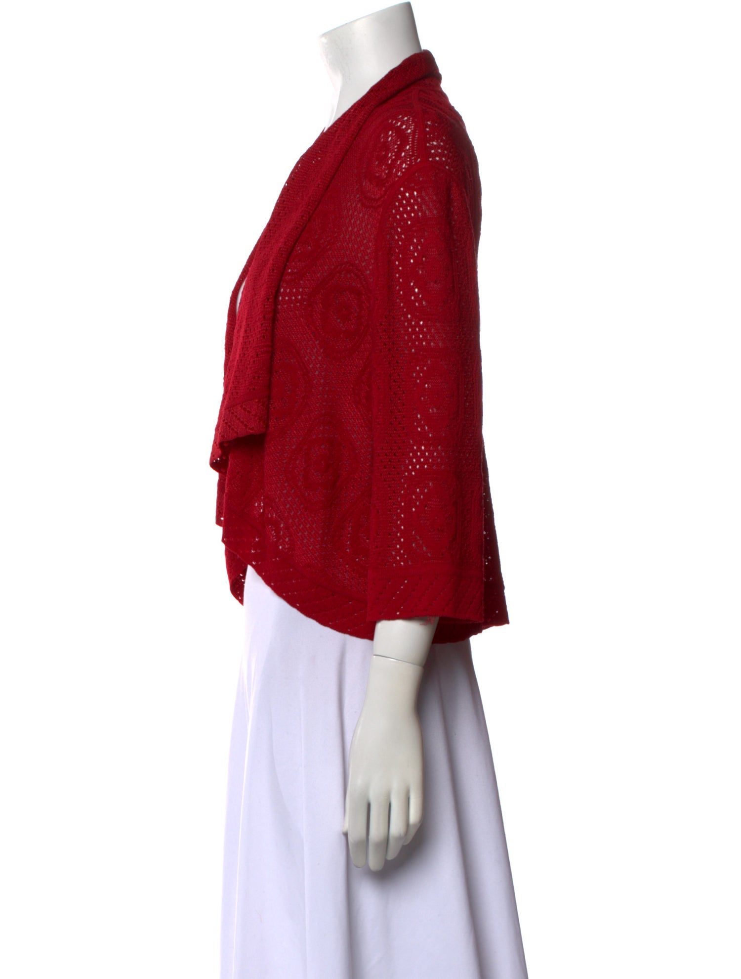 St. John Open Front Sweater