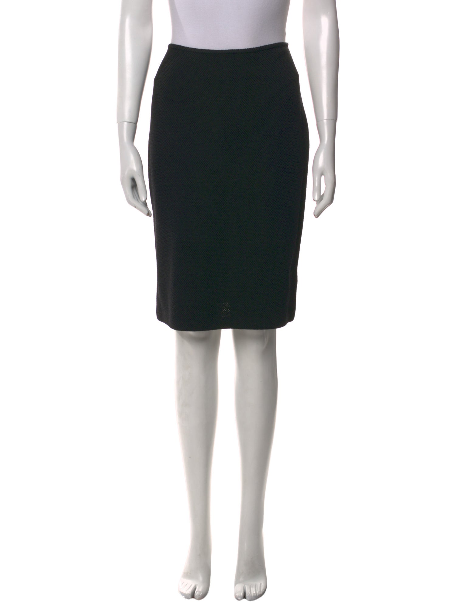 St. John Wool Knee-Length Skirt