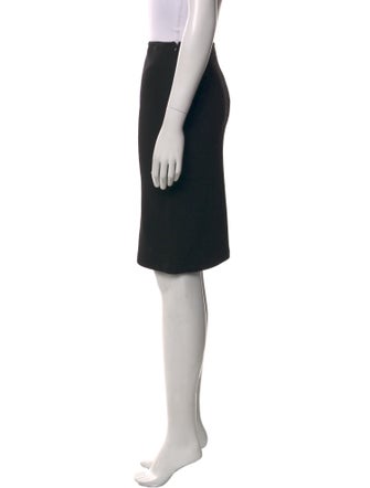 St. John Wool Knee-Length Skirt