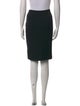 St. John Wool Knee-Length Skirt