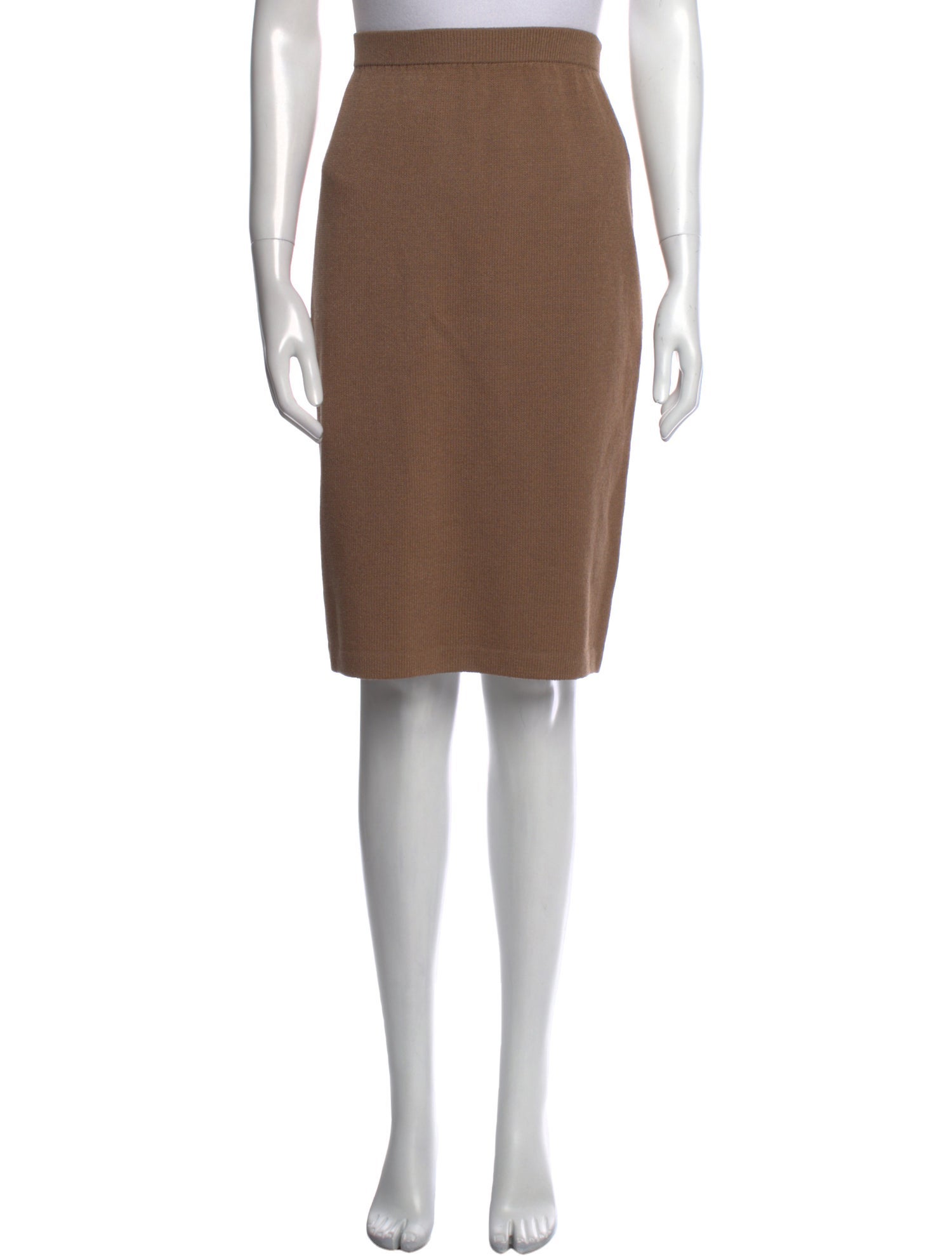St. John Wool Knee-Length Skirt