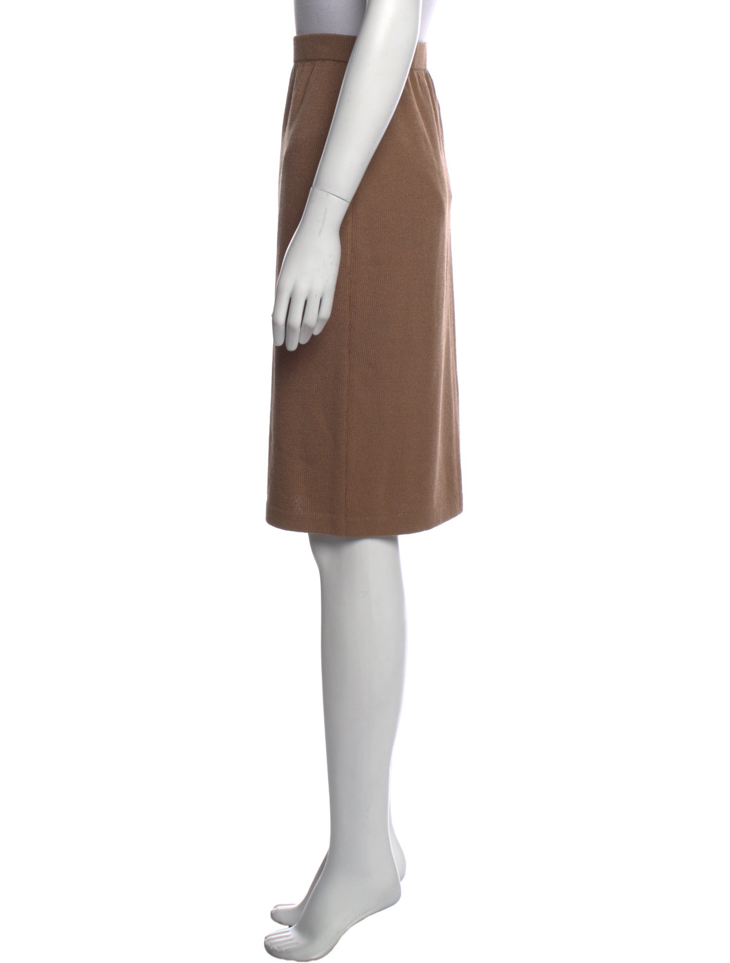 St. John Wool Knee-Length Skirt