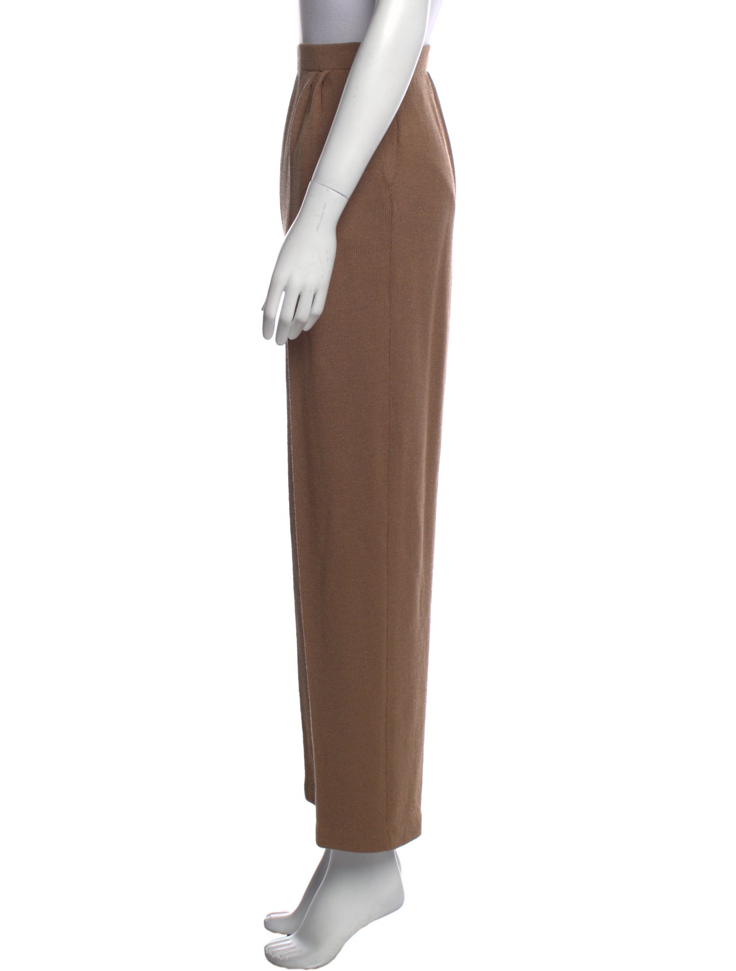 St. John Collection Wool Straight Leg Pants