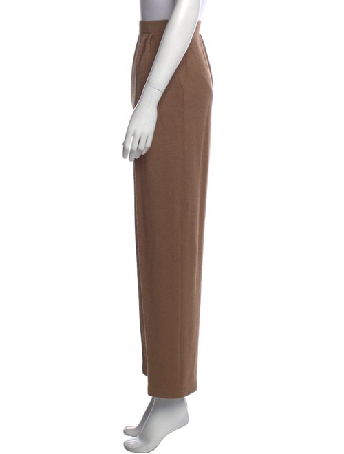 St. John Collection Wool Straight Leg Pants