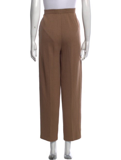 St. John Collection Wool Straight Leg Pants