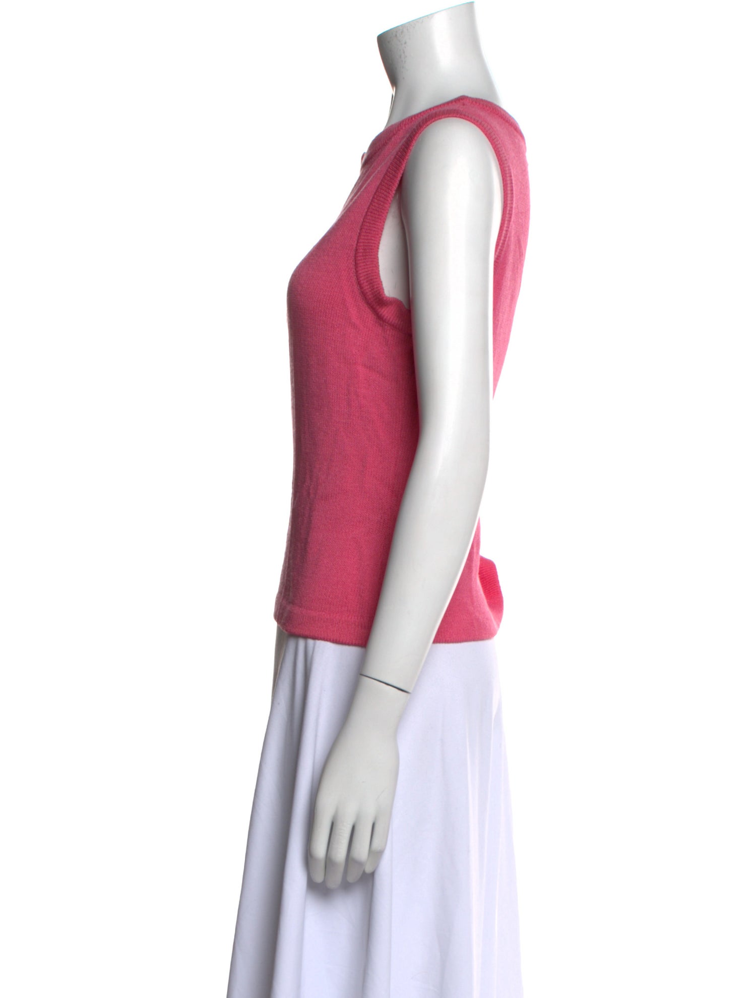 St. John Wool Scoop Neck Sweater