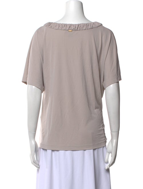 St. John Scoop Neck Short Sleeve T-Shirt