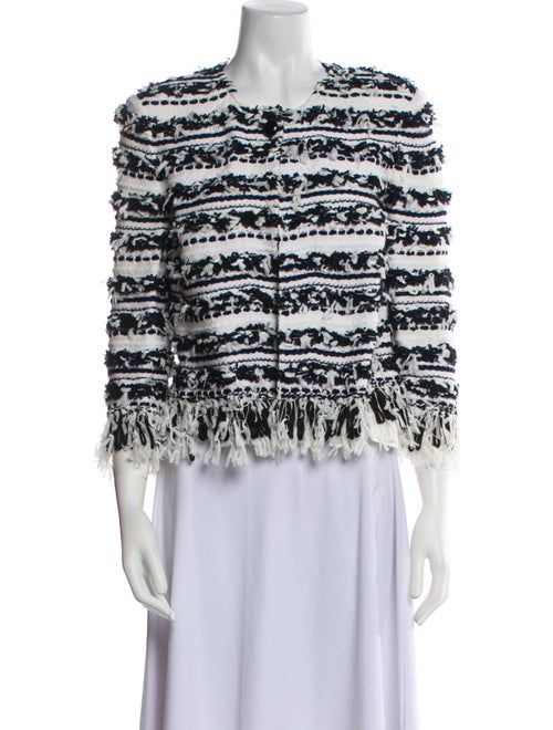 St. John Tweed Pattern Evening Jacket