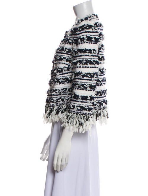 St. John Tweed Pattern Evening Jacket