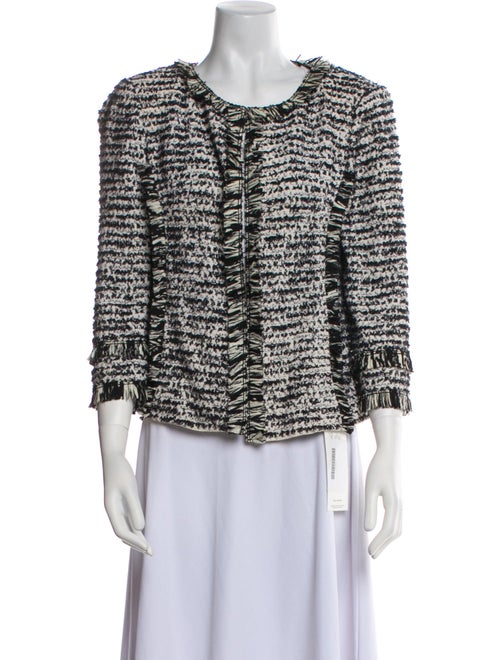 St. John Tweed Pattern Evening Jacket