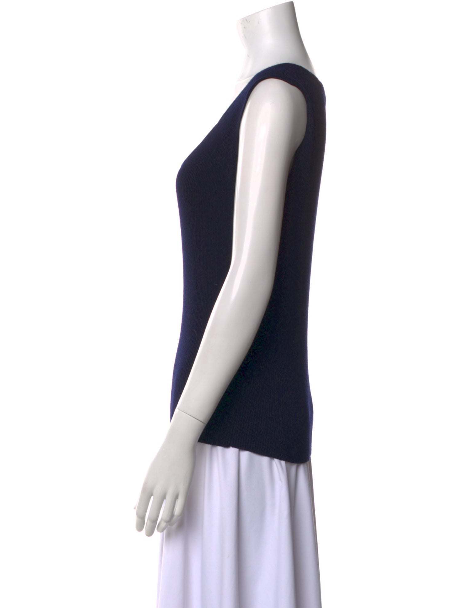 St. John Scoop Neck Sweater