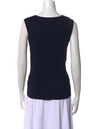 St. John Scoop Neck Sweater