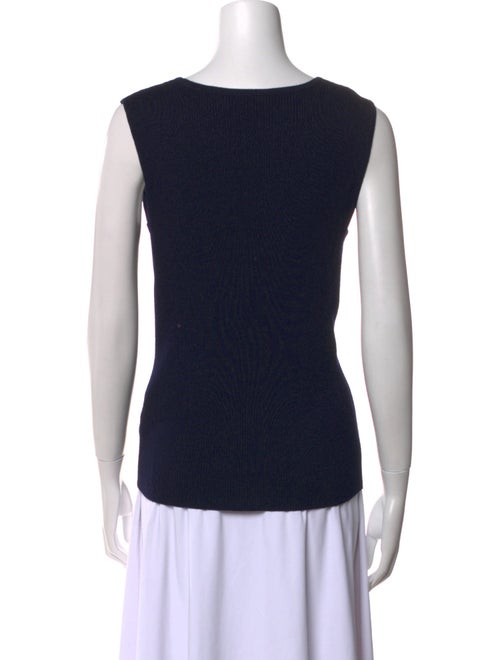 St. John Scoop Neck Sweater