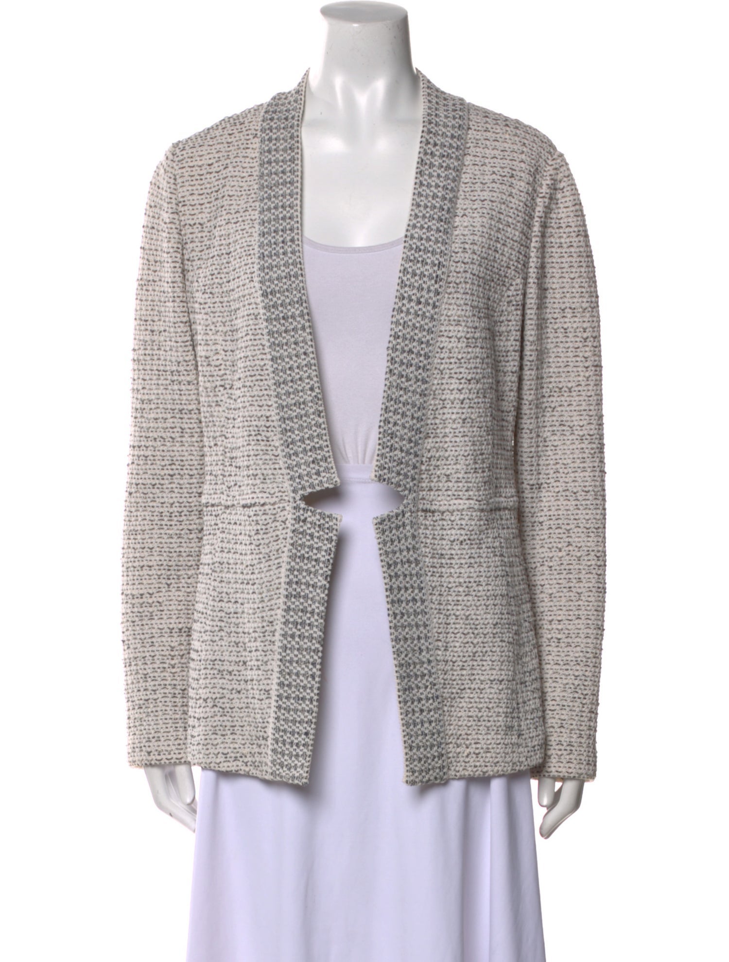 St. John Open Front Sweater