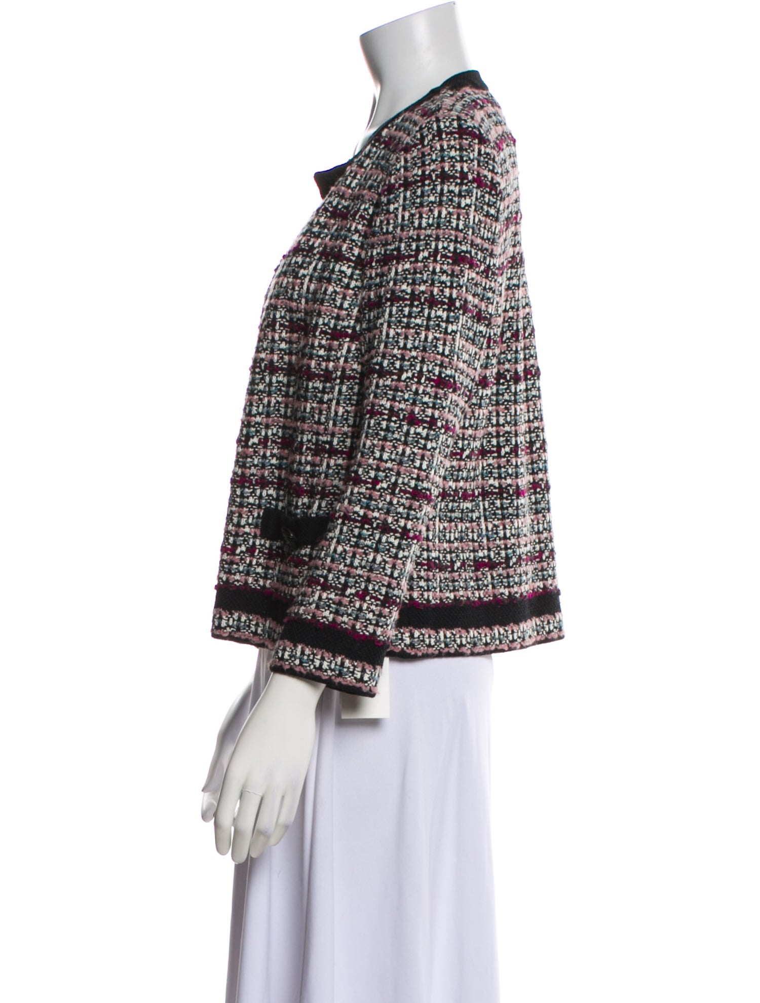 St. John Tweed Pattern Jacket