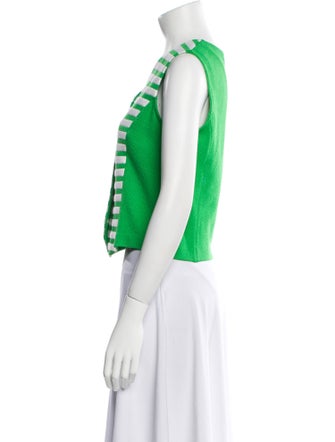 St. John Striped Vest