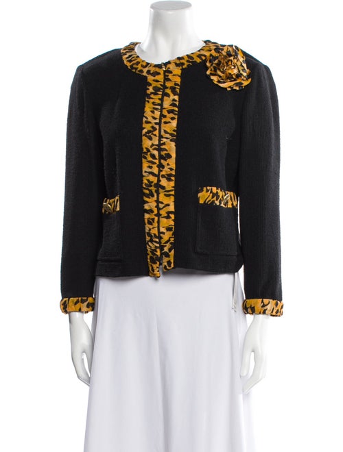 St. John Printed Evening Jacket