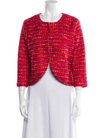 St. John Printed Evening Jacket