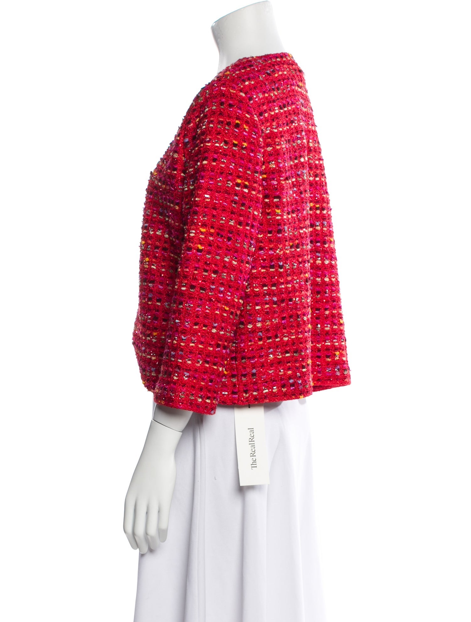 St. John Printed Evening Jacket