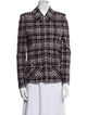 St. John Collection Plaid Print Jacket