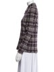 St. John Collection Plaid Print Jacket