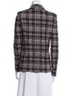 St. John Collection Plaid Print Jacket
